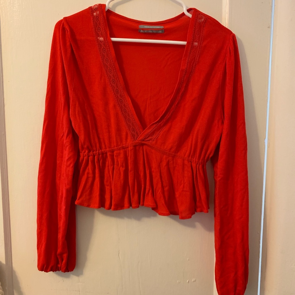 urban outfitters red top